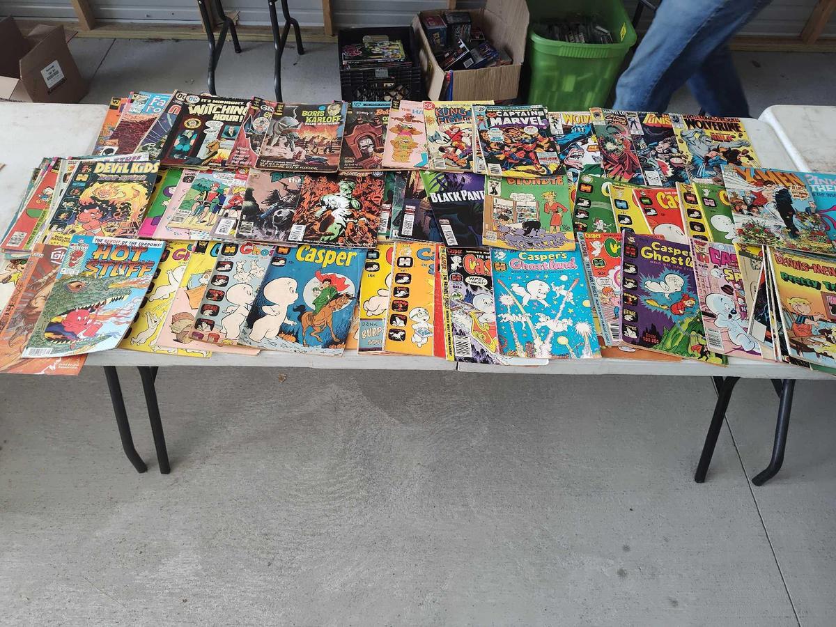 Approximately 80 Vintage Comic Books