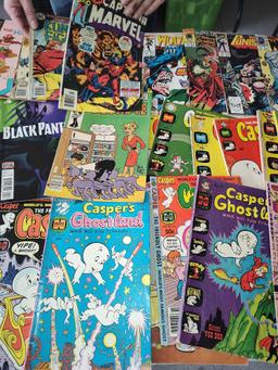 Approximately 80 Vintage Comic Books