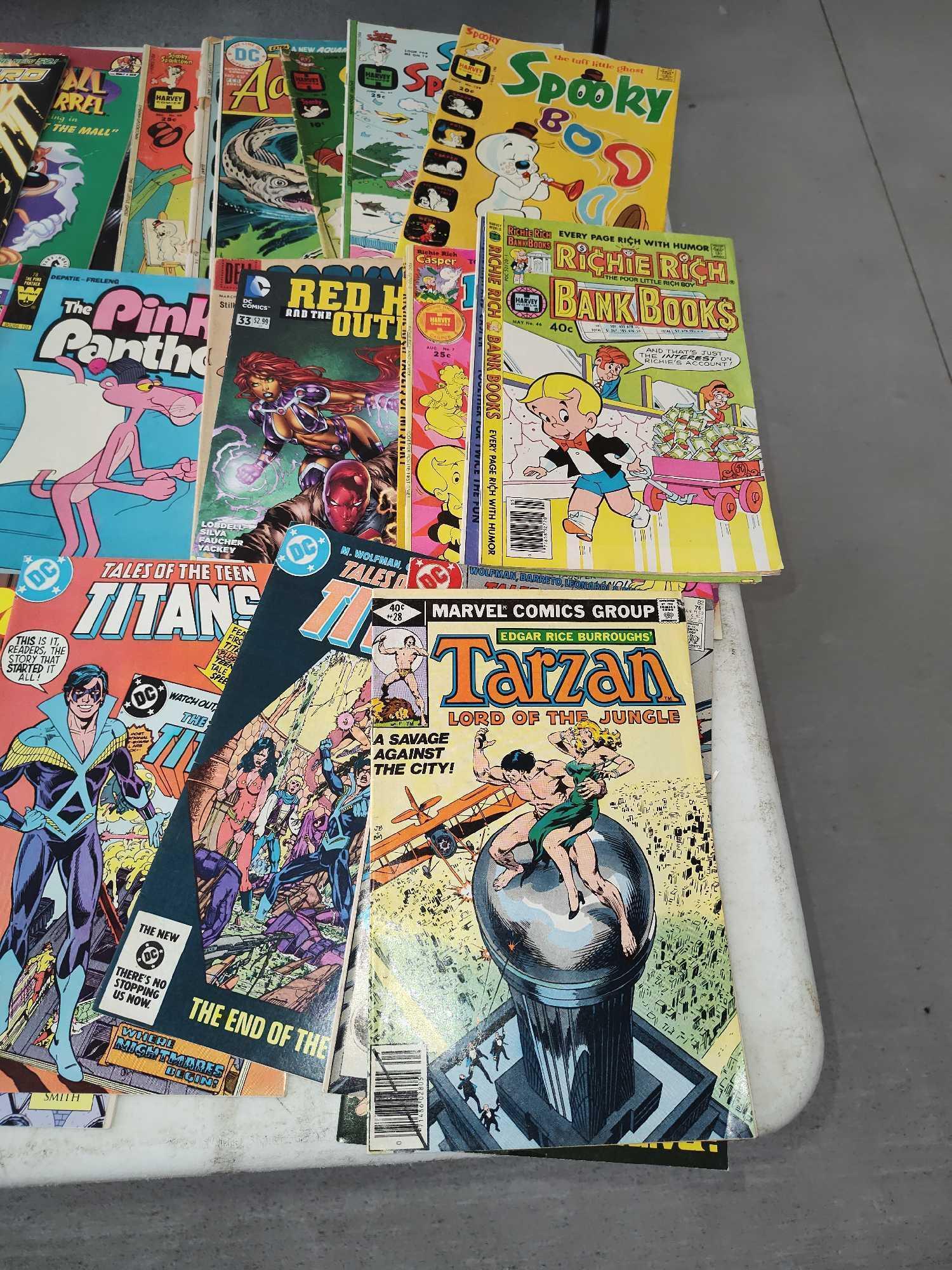 Approximately 80 Vintage Comic Books