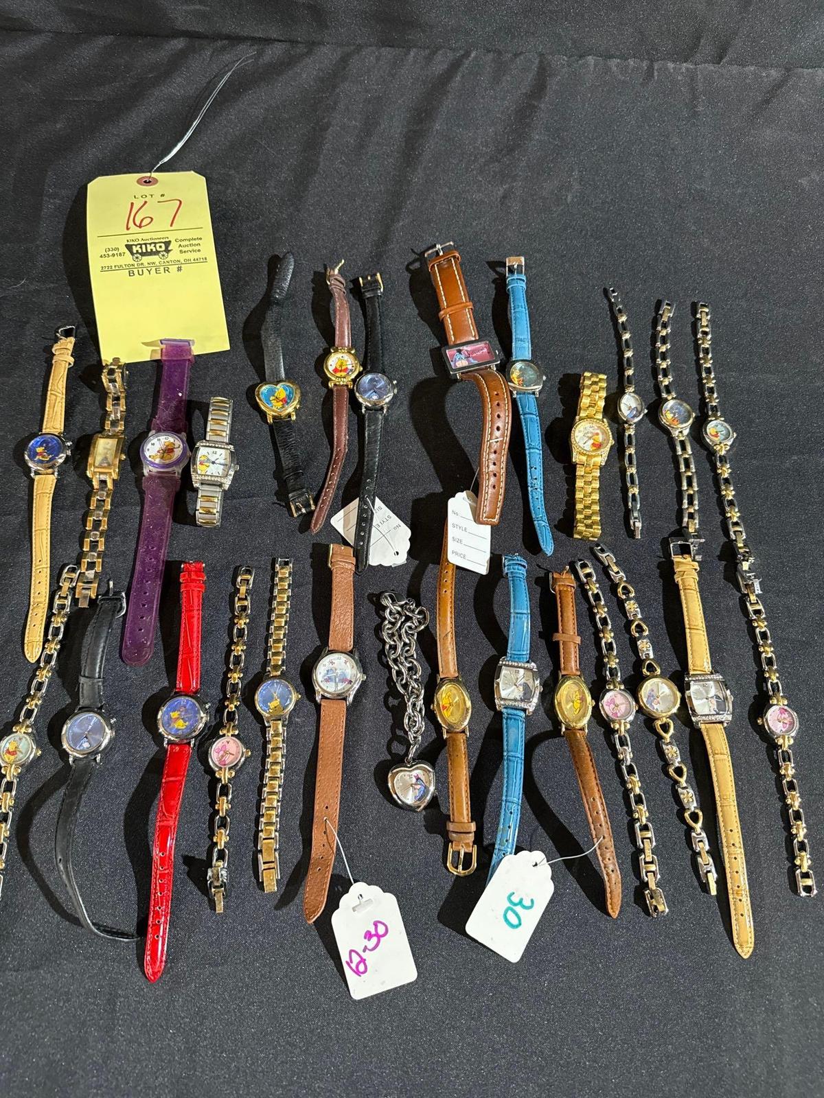 27 Winnie the Pooh & Friends watches