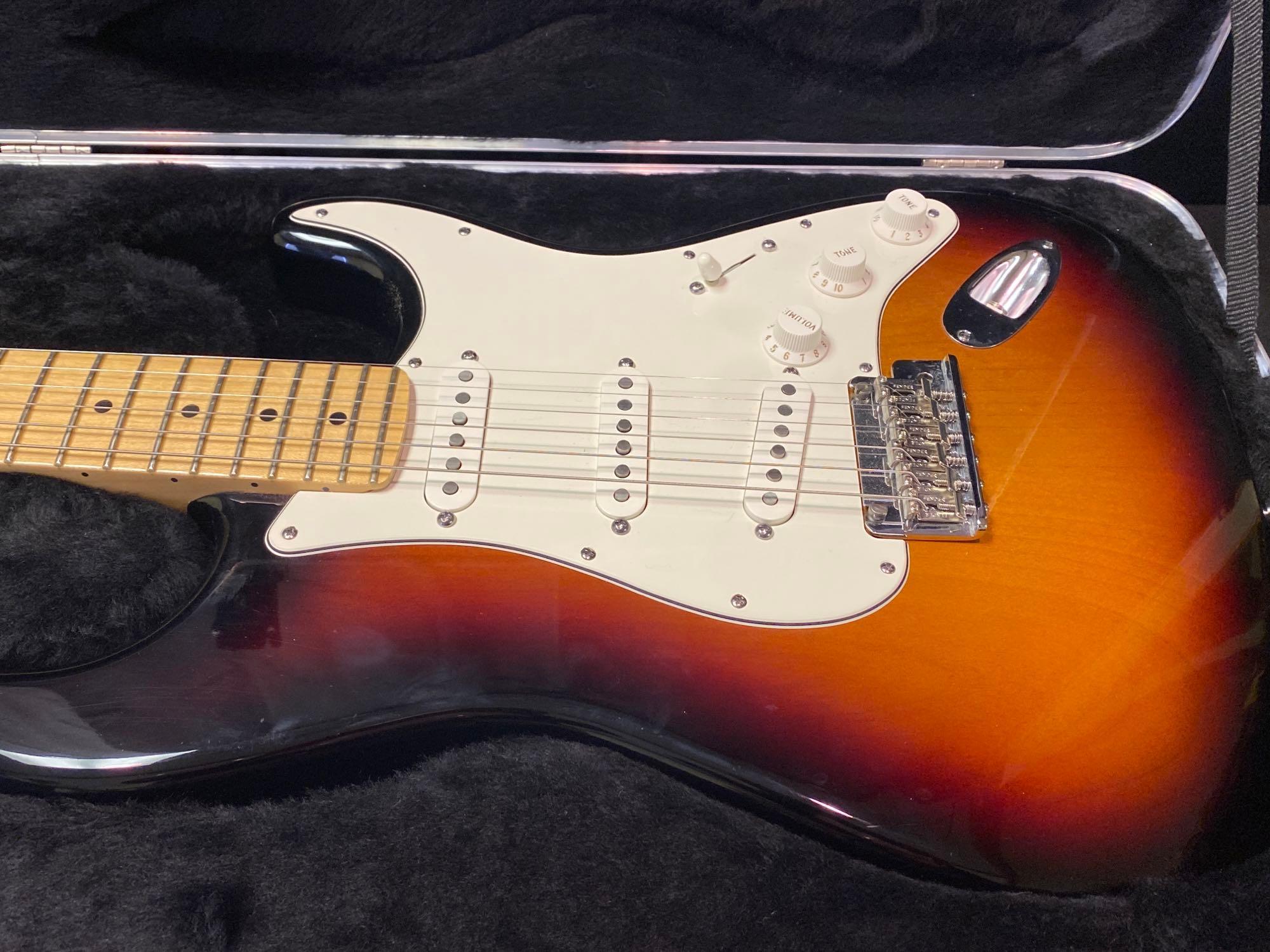 Fender Stratocaster Guitar with hard case