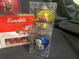 Campbell Soup Christmas Ornaments