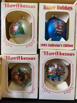 (10) Christmas ornaments