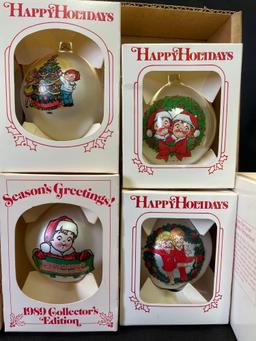 (10) Christmas ornaments