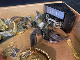 Assortment Of Wrist Watches & Parts 4lbs 10oz