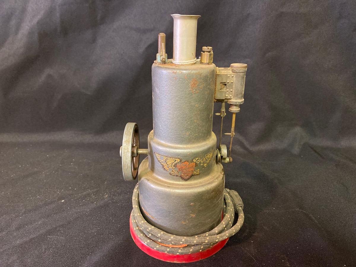 Early Unique Steam Engine Model