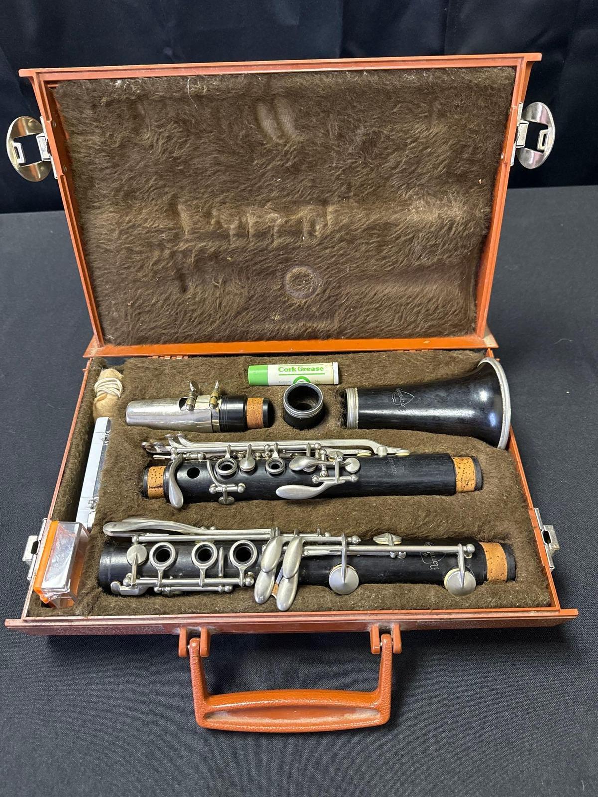 Normandy Clarinet with case made in France
