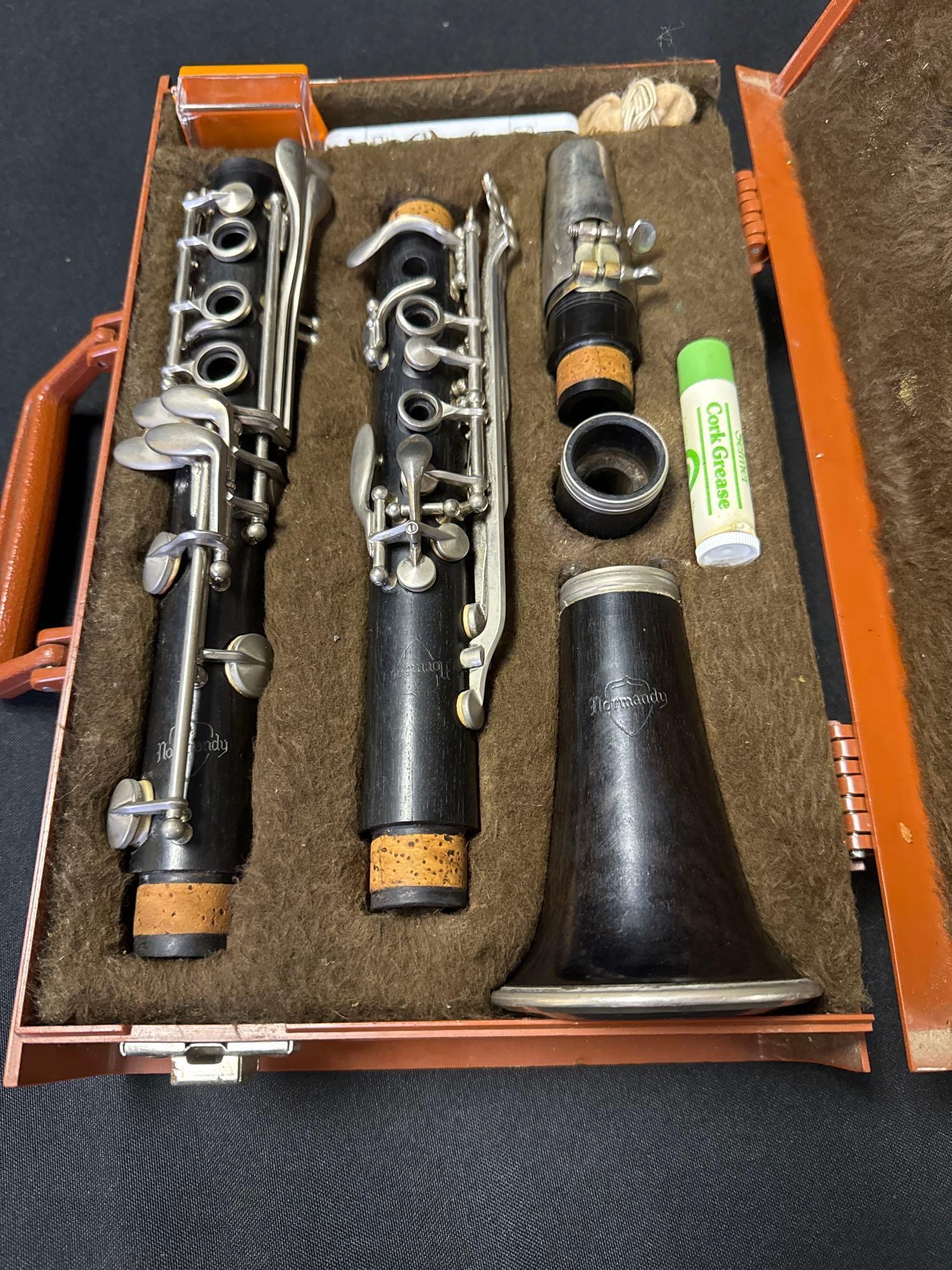 Normandy Clarinet with case made in France