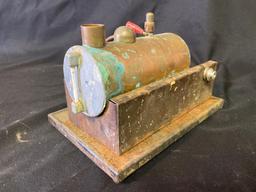 Early Electric Steam Engine