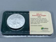 2005 American Silver Eagle .999 Silver