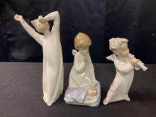 (3) LLadro Figures