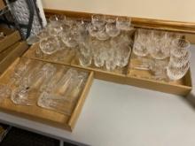 Waterford Stemware, Water Glasses, Whiskey Glasses, etc