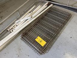 Parts of Metal Shelving Unit, Aluminum Safety Rail