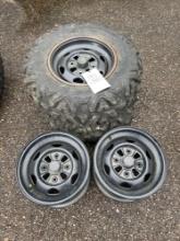 Honda Foreman Stock Rims and Tires