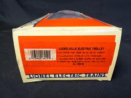 Lionel Lionelville electric trolley 6-18419