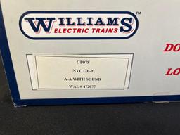 Williams Deluxe Double Headed Diesel Locomotive Set GP07S NYC GP9 AA With Sounds Set