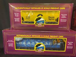 (5) MTH Fright Cars, Chessie System