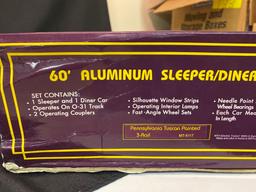 MTH 60? Aluminum Sleeper/Diner Set