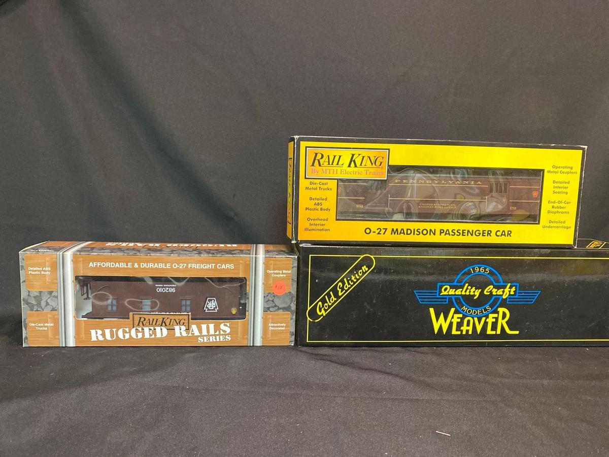 Rail King & Weaver Gold Edition Pennsylvania Rollingstock