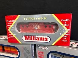 Williams assorted freight cars (5)