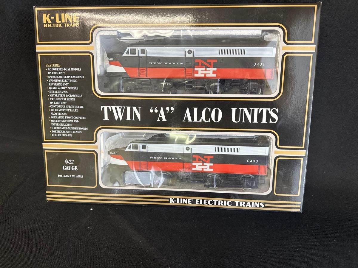 K Line Twin A Alco Units New Haven