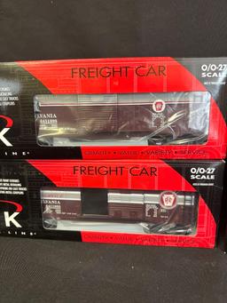 K Line PRR freight cars (4)