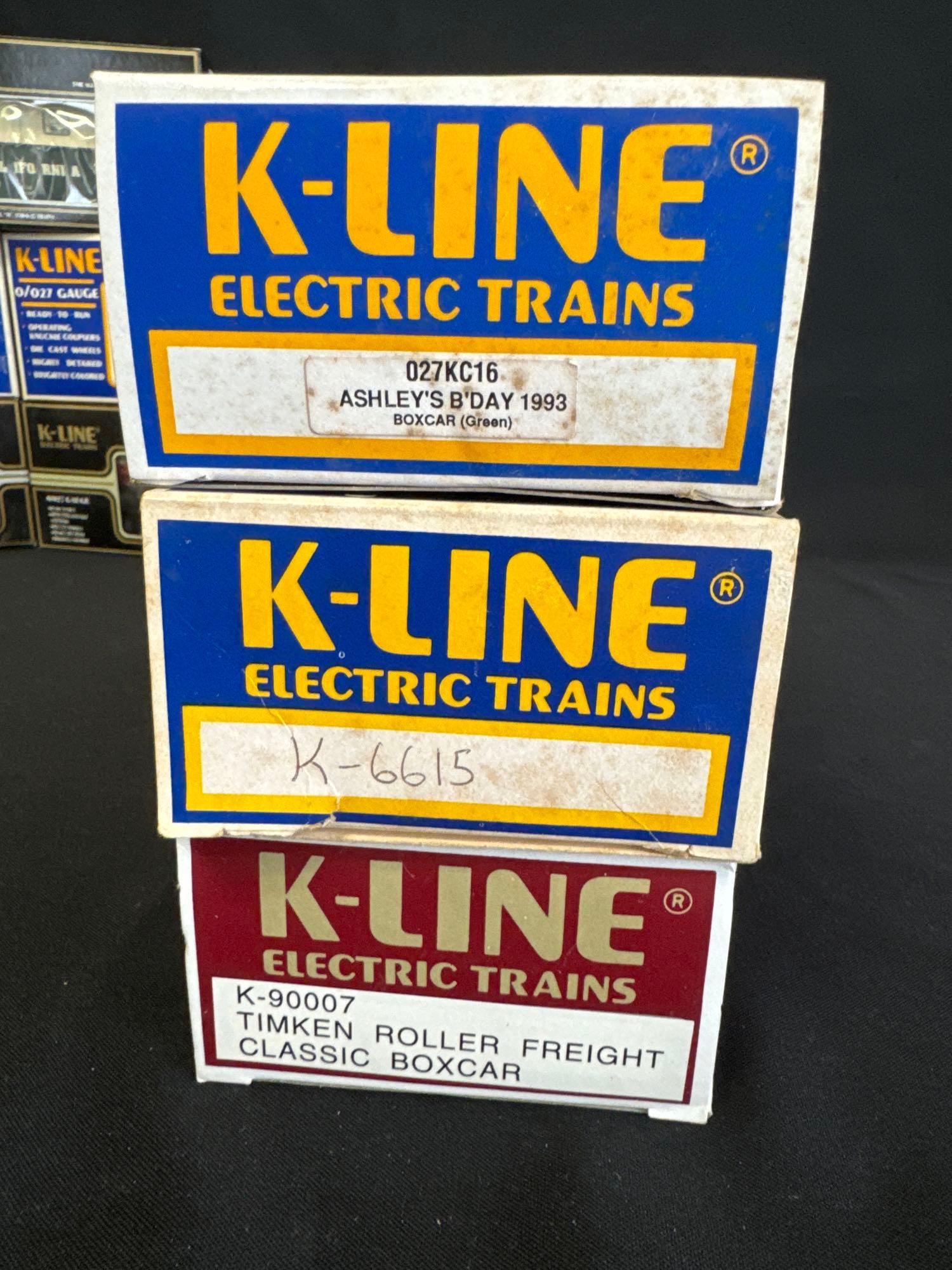 K Line tank & freight cars (8)