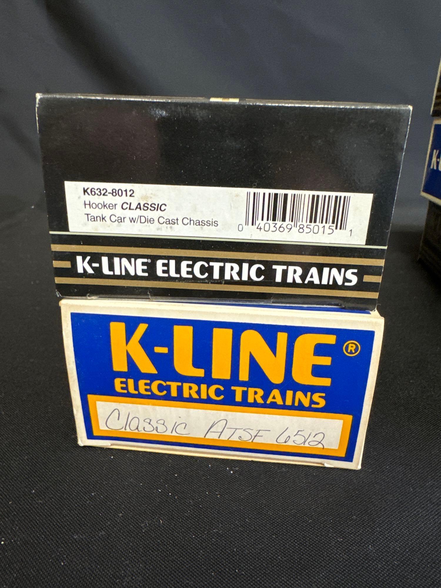 K Line tank & freight cars (8)