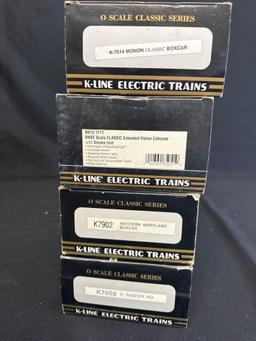 K Line O scale freight cars (8)