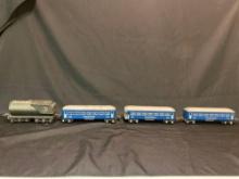 Early Prewar Lionel Passenger Cars & Tender