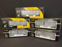 (5) K Line State Quarter Bank Cars