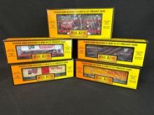 Rail King box cars, car hauler (5)