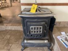 Vintage Ornate Furnace Wood burner stove