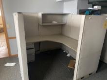 (2) Cubicles & Desks