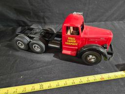 Mack Steel Cargo Co Truck & Buddy L Wrigleys Spearmint Gum Truck