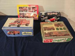 2 Buddy L Coca Cola Sets, Nascar Diecast Car & Remotr Control Bug Wheel