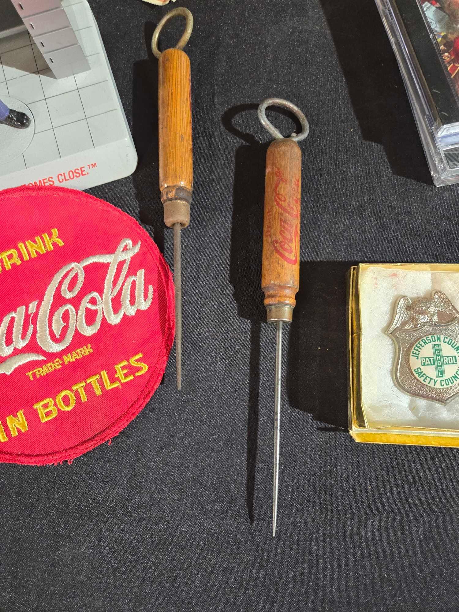 Coca Cola Ice Picks, Collectibles, Broken Mirror, Paper Items