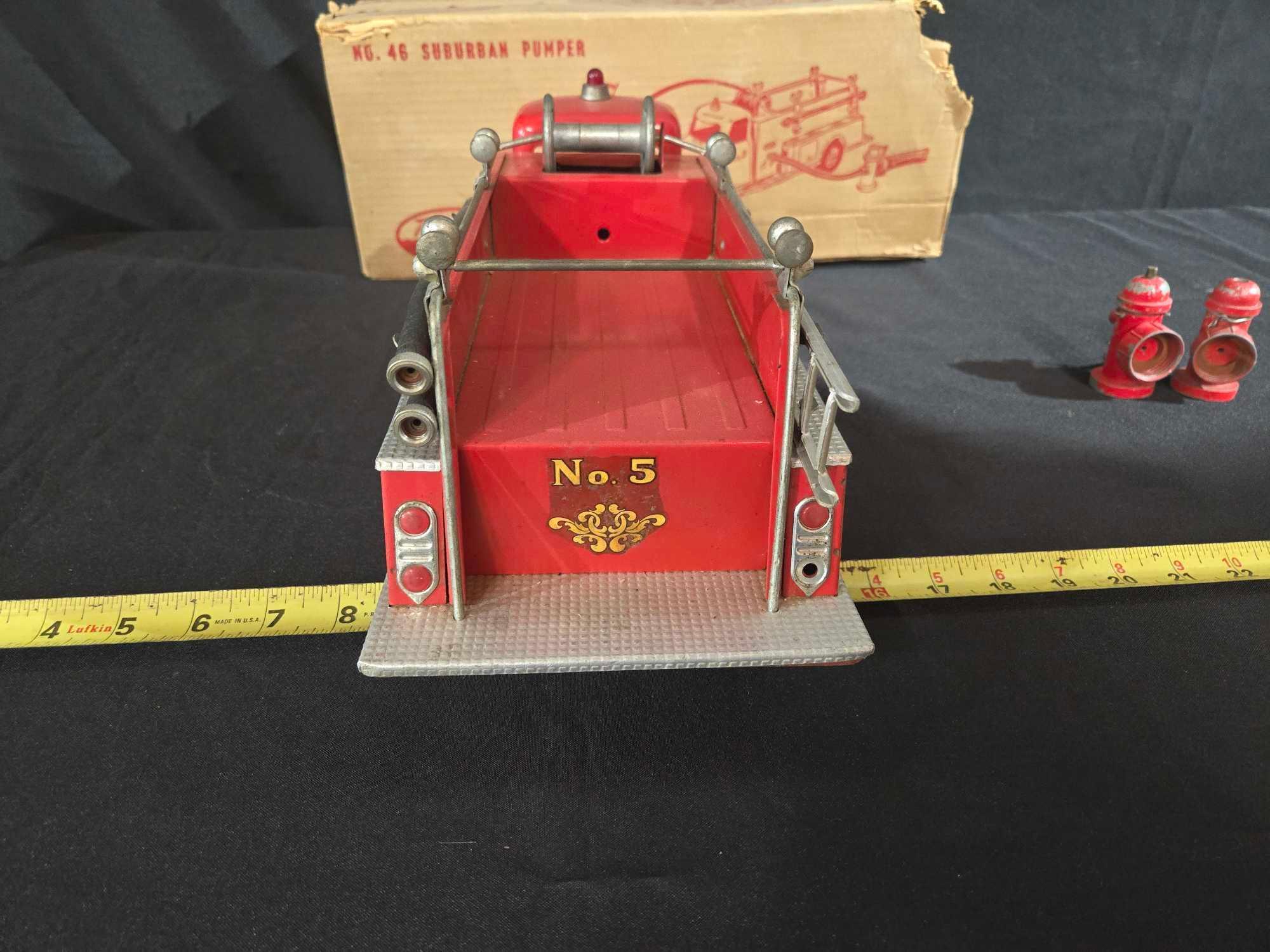 Tonka Toys No 46 Suburban Pumper w/ Box