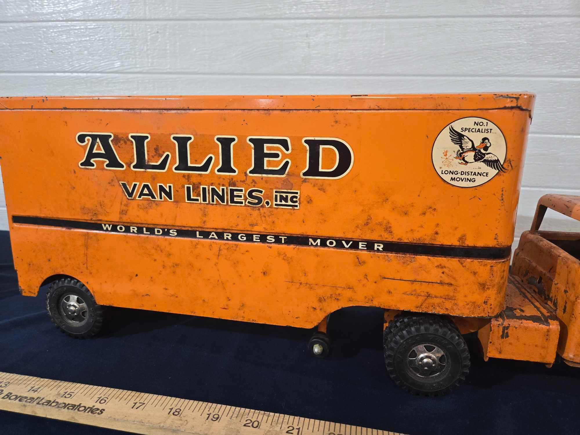 Tonka Toys Allied Van Lines Moving Truck