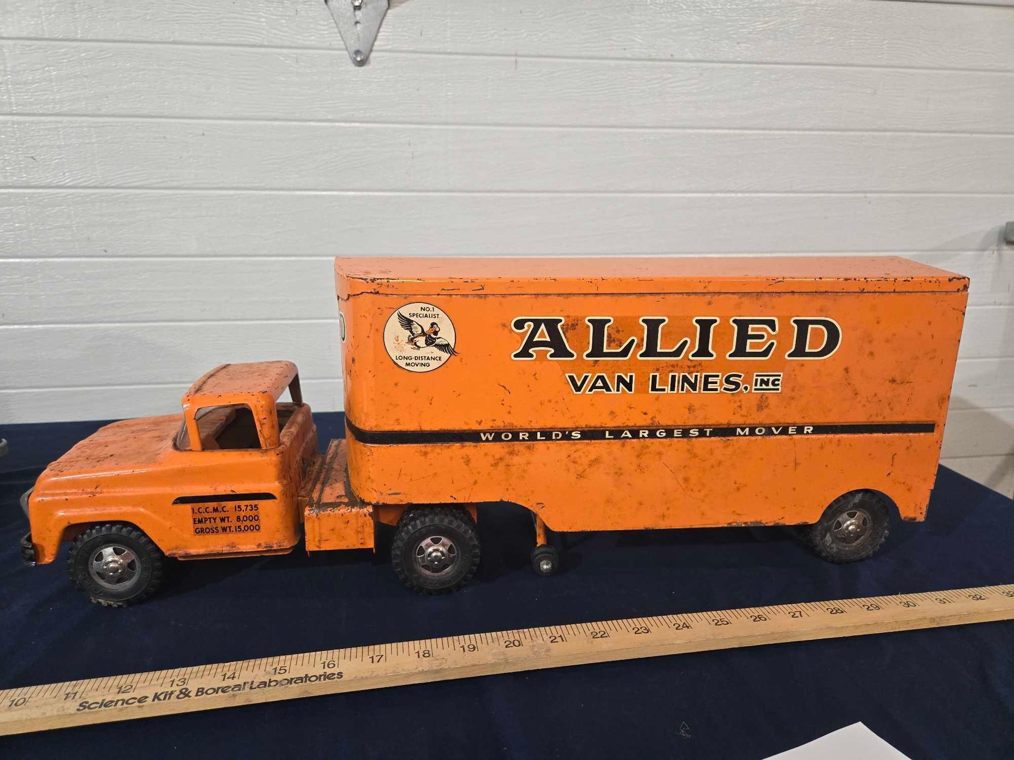 Tonka Toys Allied Van Lines Moving Truck