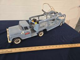 Buddy L Boat Carrier Truck and Trailer