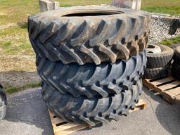 (3) radial 14.9-28 tires