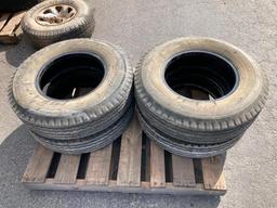 (4) Hiway tires 7.50-16 tires