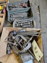 Reamers, c clamps, tools