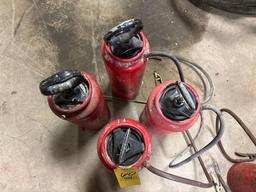 (4) Industrial Concrete Sprayers