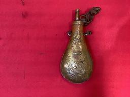 Brass Powder Flask