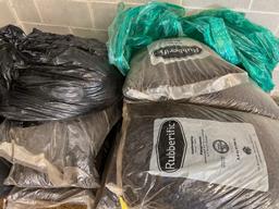 Brown Rubber Mulch Approximately 14 Bags