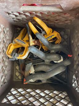 Tarp, Rope, Hand Clamps, Battery Boxes