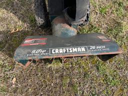 Craftsman 26 inch Snowblower