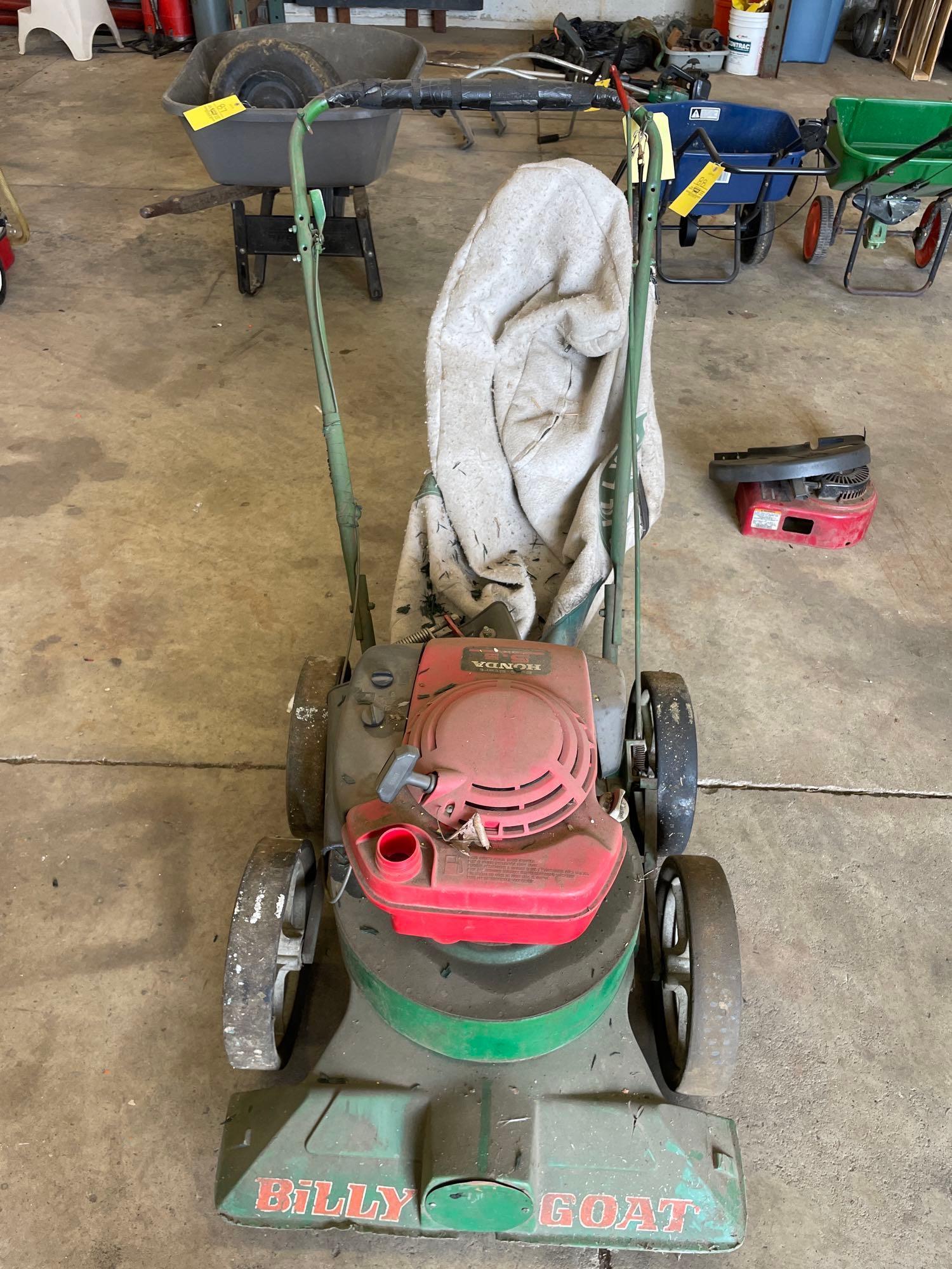 Billy Goat Push Mower w Bagger